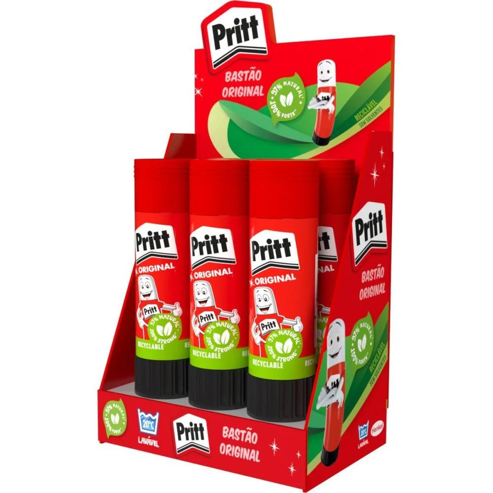 Cola Em Bastao Pritt 20 Gramas Henkel (Pct.c/06) - imagem 2