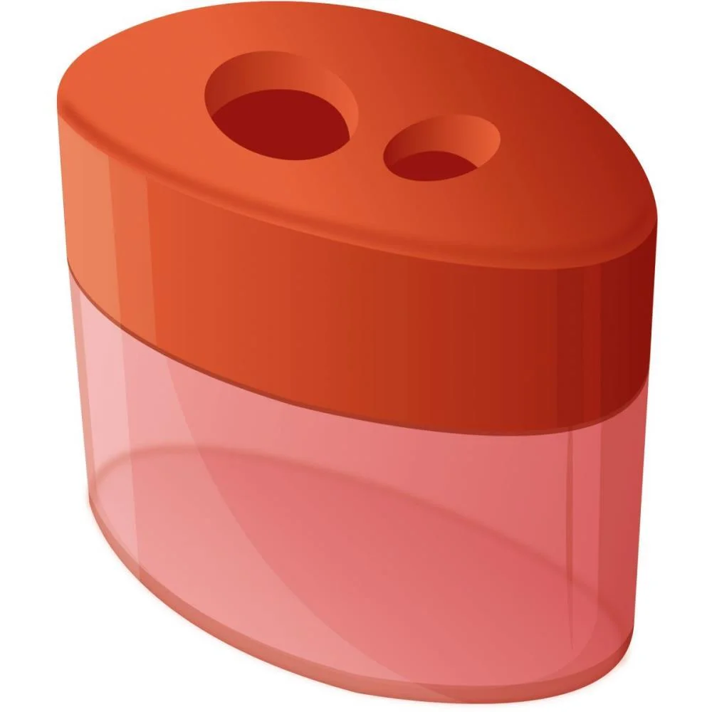 Apontador Com Deposito 2 Furos Cis-346 Plastico Cores Sort. Sertic (Cx.c/12) - imagem 7
