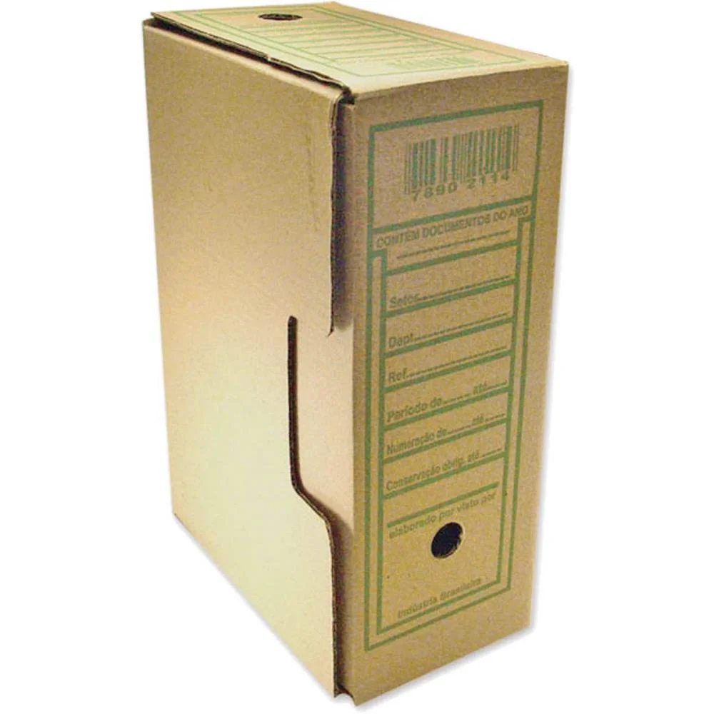 Arquivo Morto Papelao 35 X 13,3 X 24,7 Cm 240 G Sao Carlos (Pct.c/25) - imagem 3
