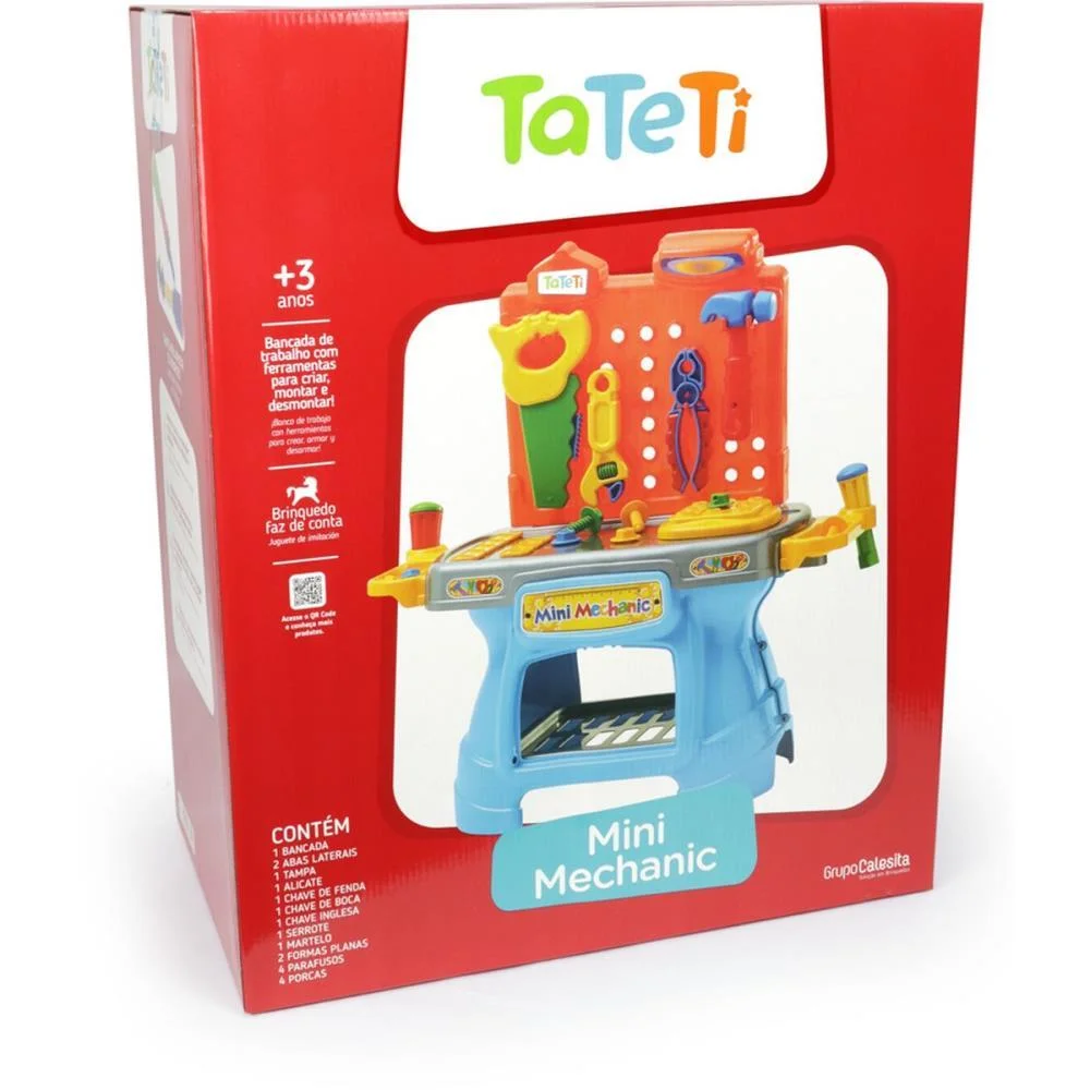 Brincando De Profissoes Mini Mechanic Tateti - imagem 10