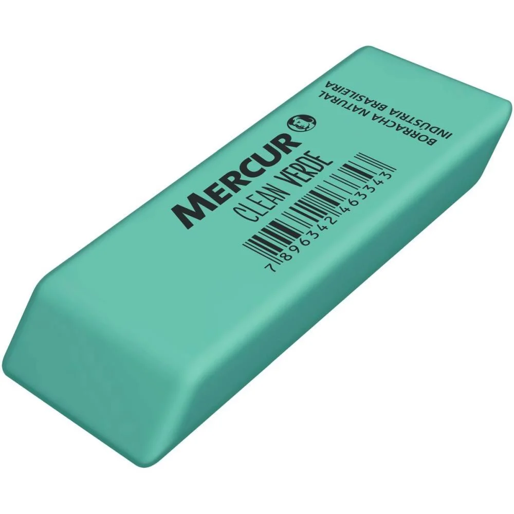Borracha Colorida Clean Verde Mercur C/ 24 Unidades - imagem 4