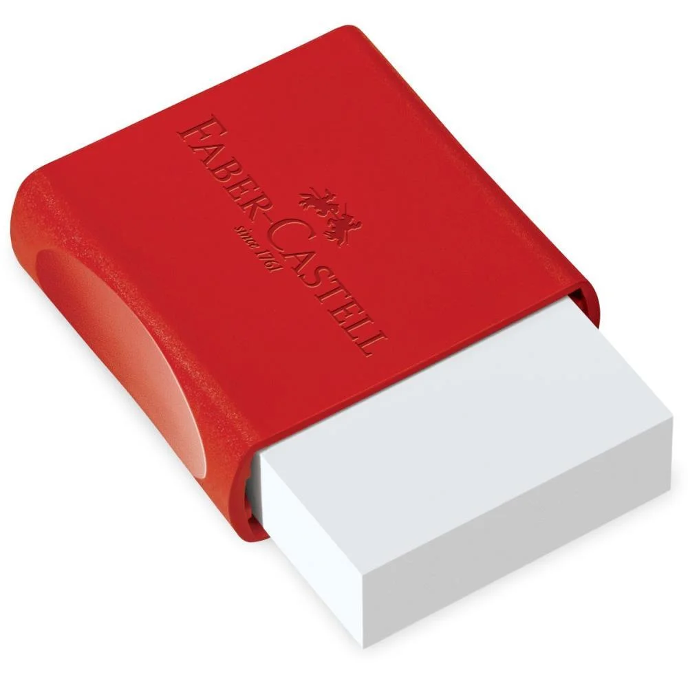 Borracha Branca Fc Max Grande Capa Plast.vm Faber-Castell C/ 12 Unidades - imagem 4