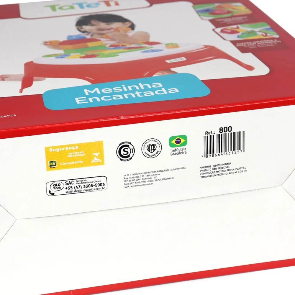 Brinquedo Educativo Mesinha Encantada Tateti - imagem 5
