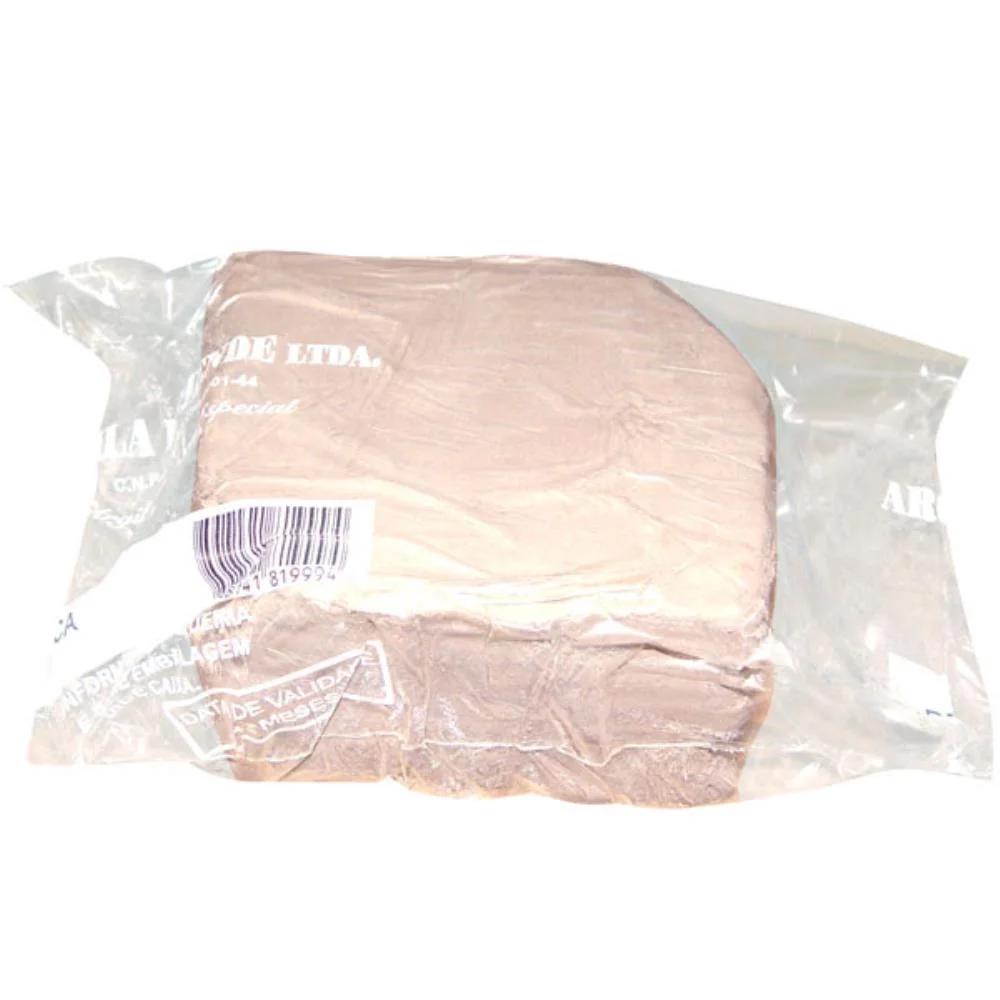 Argila Escolar Branca C/14Pts. C/1Kilo Cada Argilas Rezende (Caixa) - imagem 3
