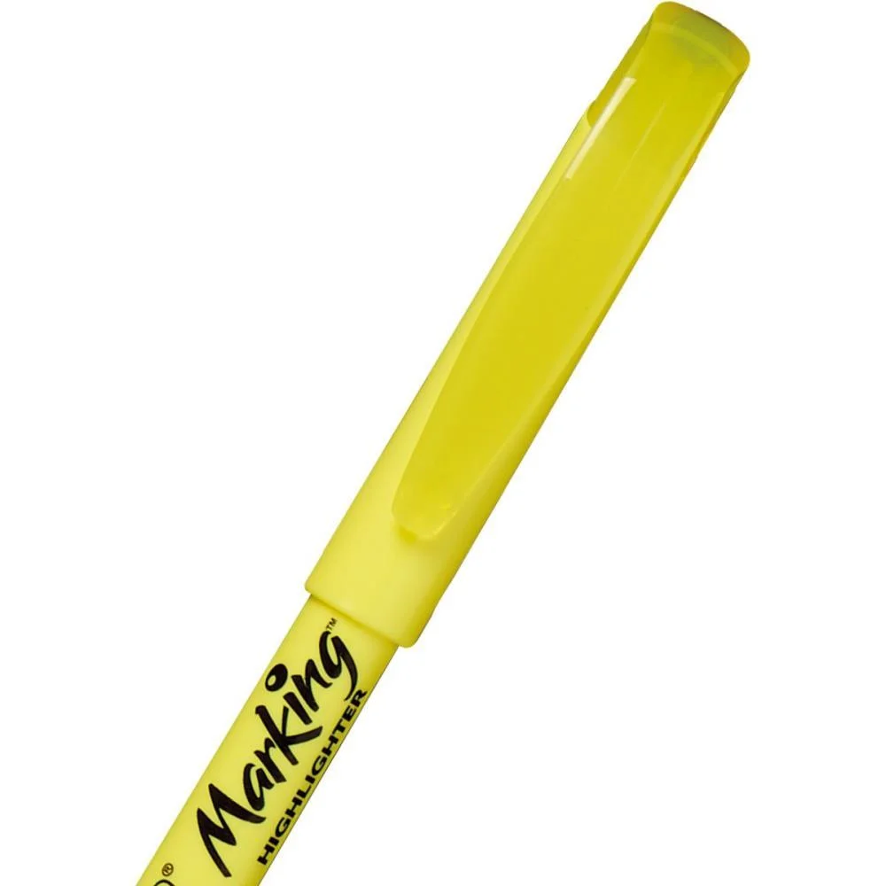 Caneta Marca Texto Marking Amarela Bic (Cx.c/12) - imagem 4