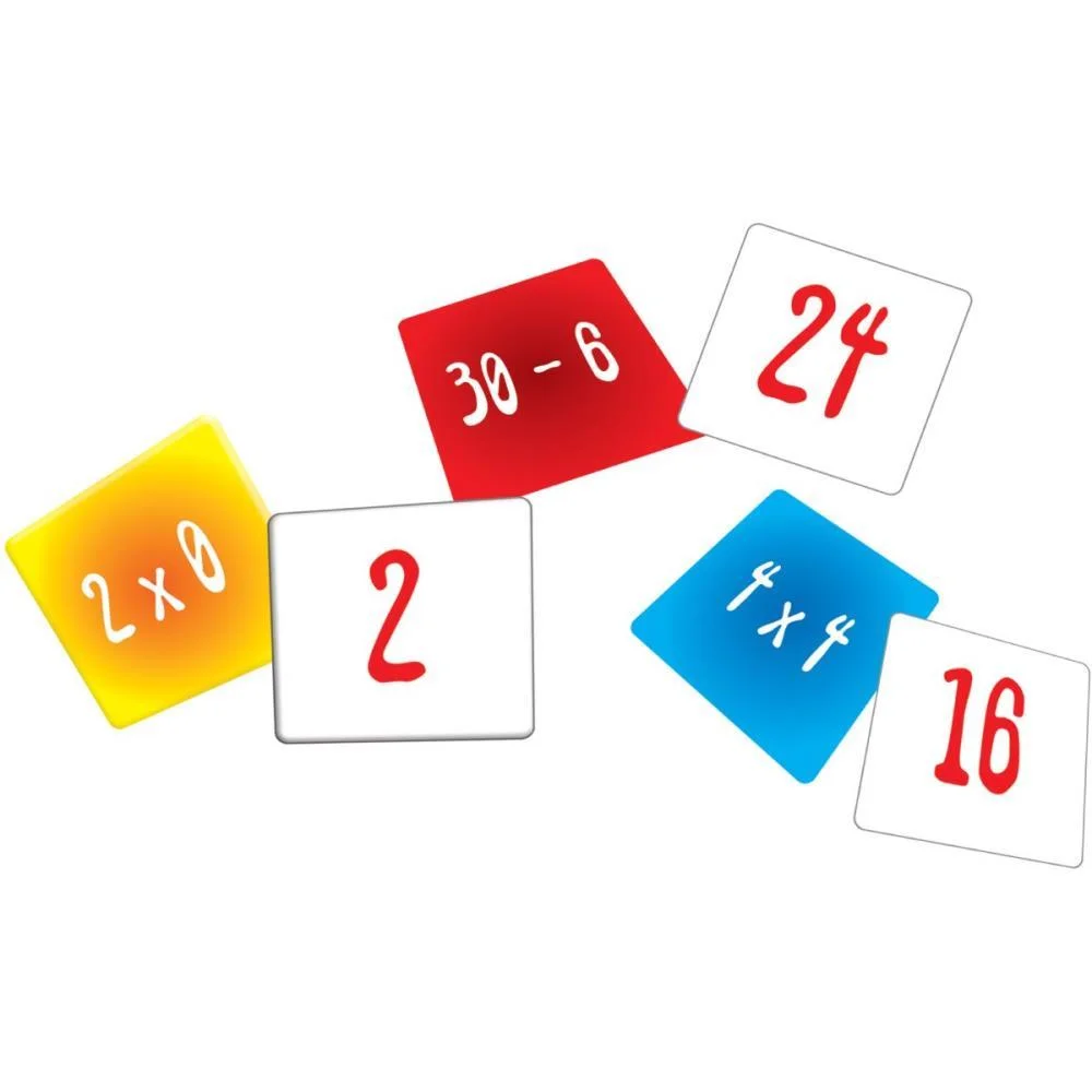 Brinquedo Pedagogico As 4 Operacoes 54 Peças Coluna - imagem 3