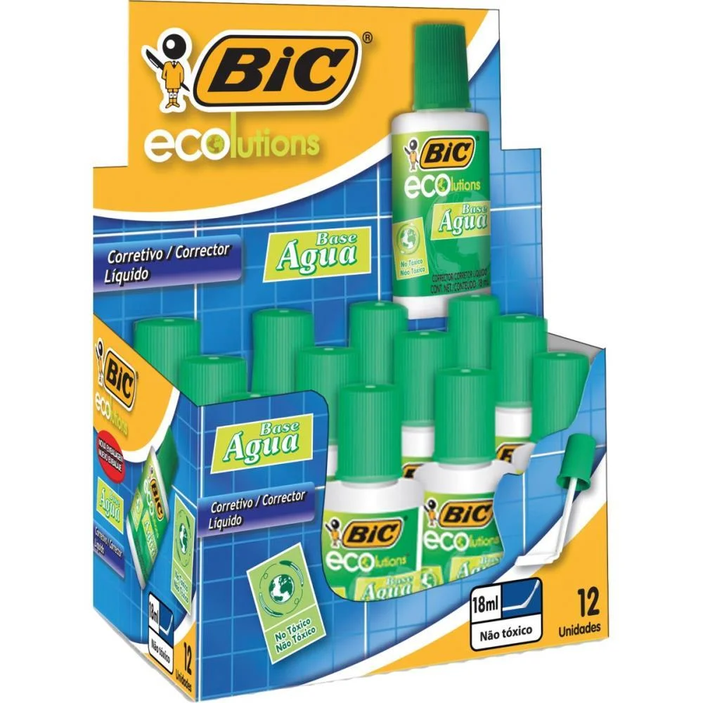 Corretivo Ecolutions 18Ml Bic (Cx.c/12) - imagem 3