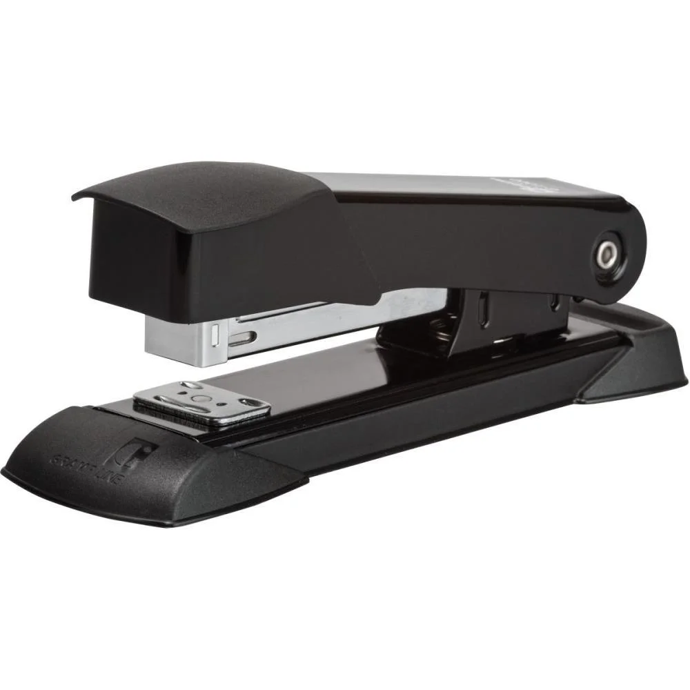 Grampeador Metal P/25Fls 26/6 G-1000 Preto Med. Gramp Line - imagem 3