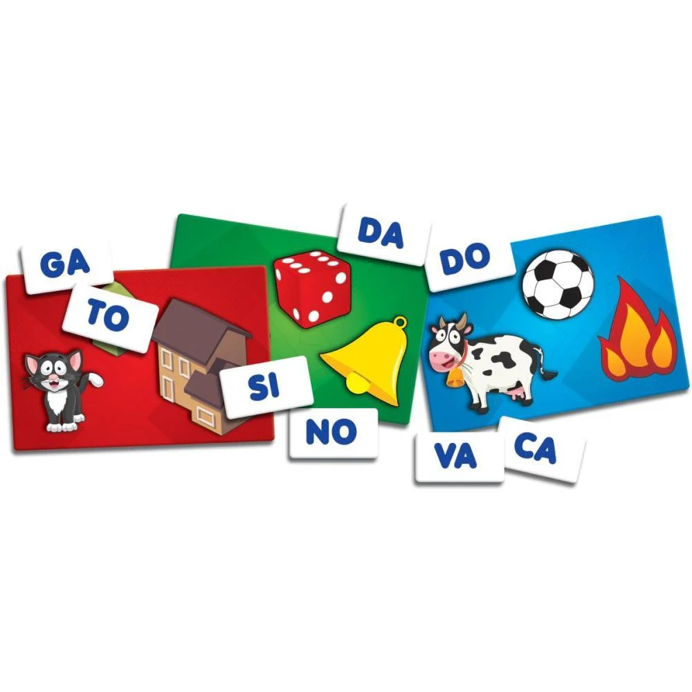 Brinquedo Pedagogico Silabas 28 Pecas Coluna - imagem 3