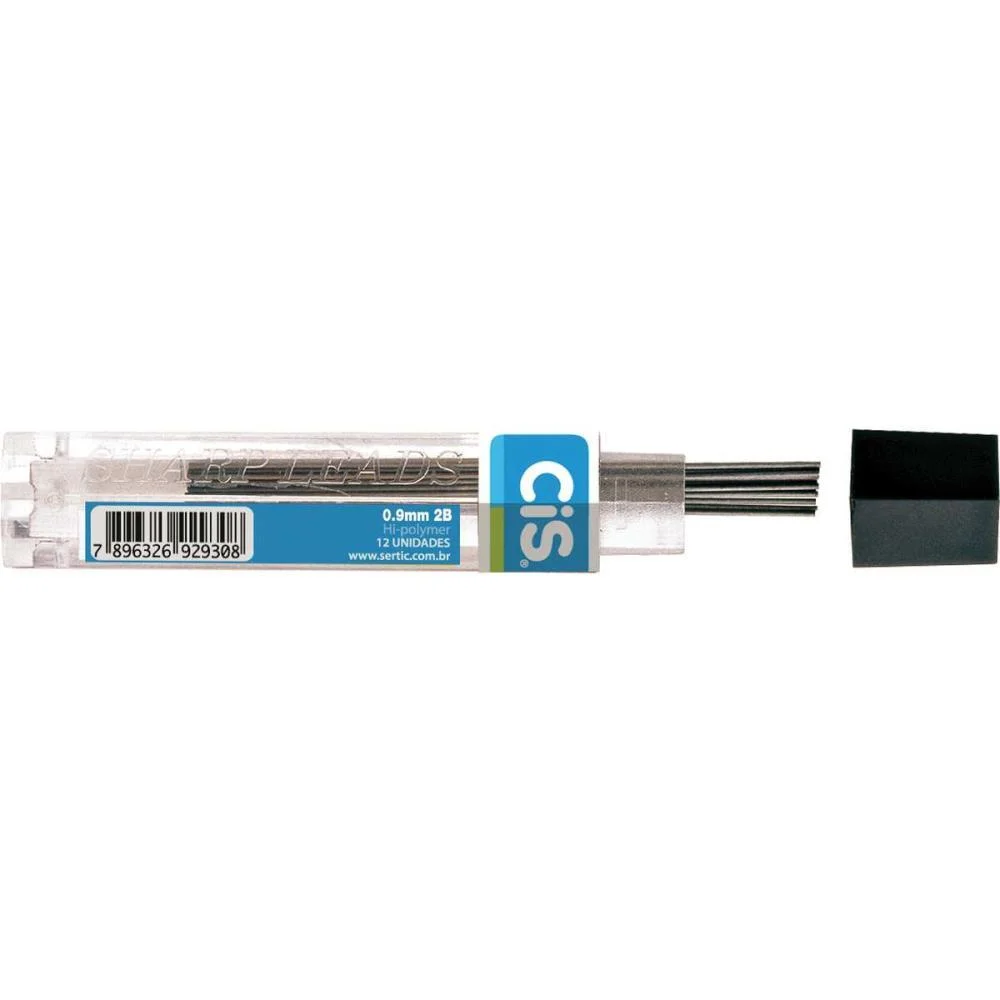 Grafite 0.9Mm 2B 12Tubosx12Minas Bigtree Sertic (Caixinha) - imagem 3