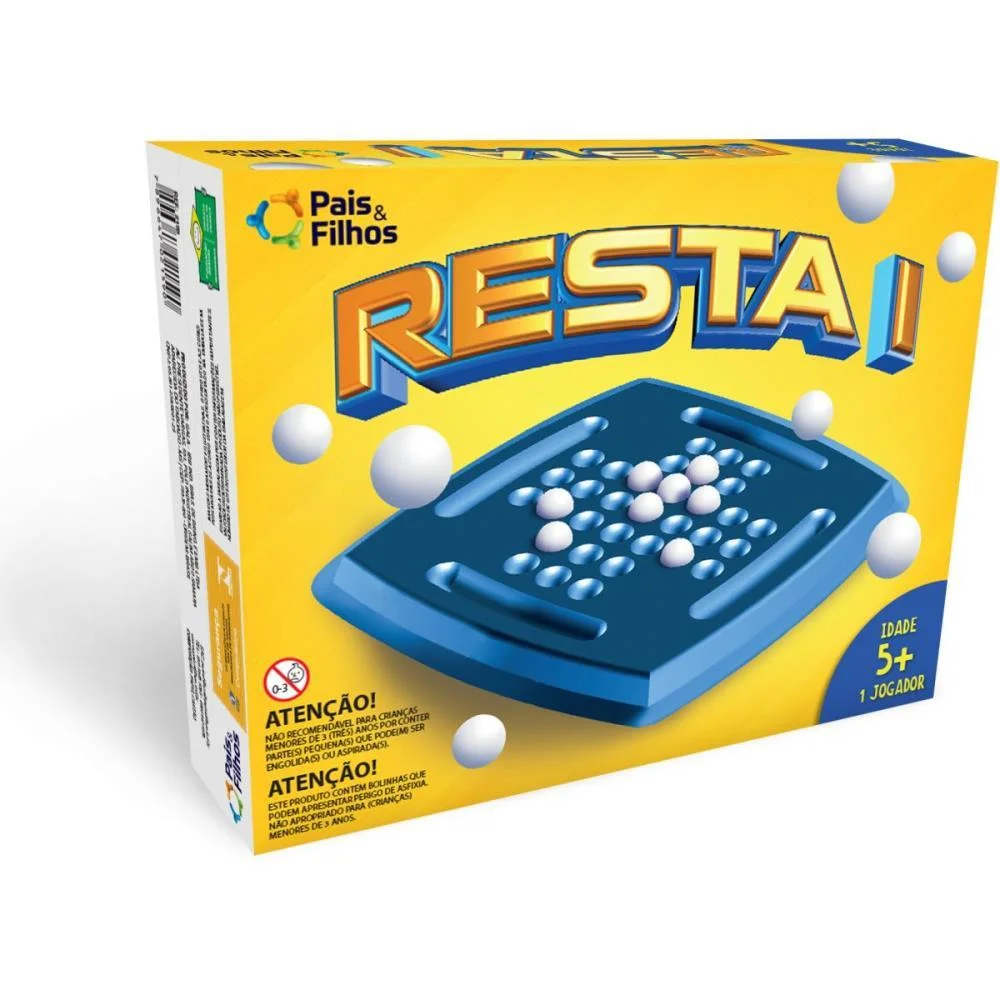 Jogo Diverso Resta 1 Pais E Filhos - imagem 4