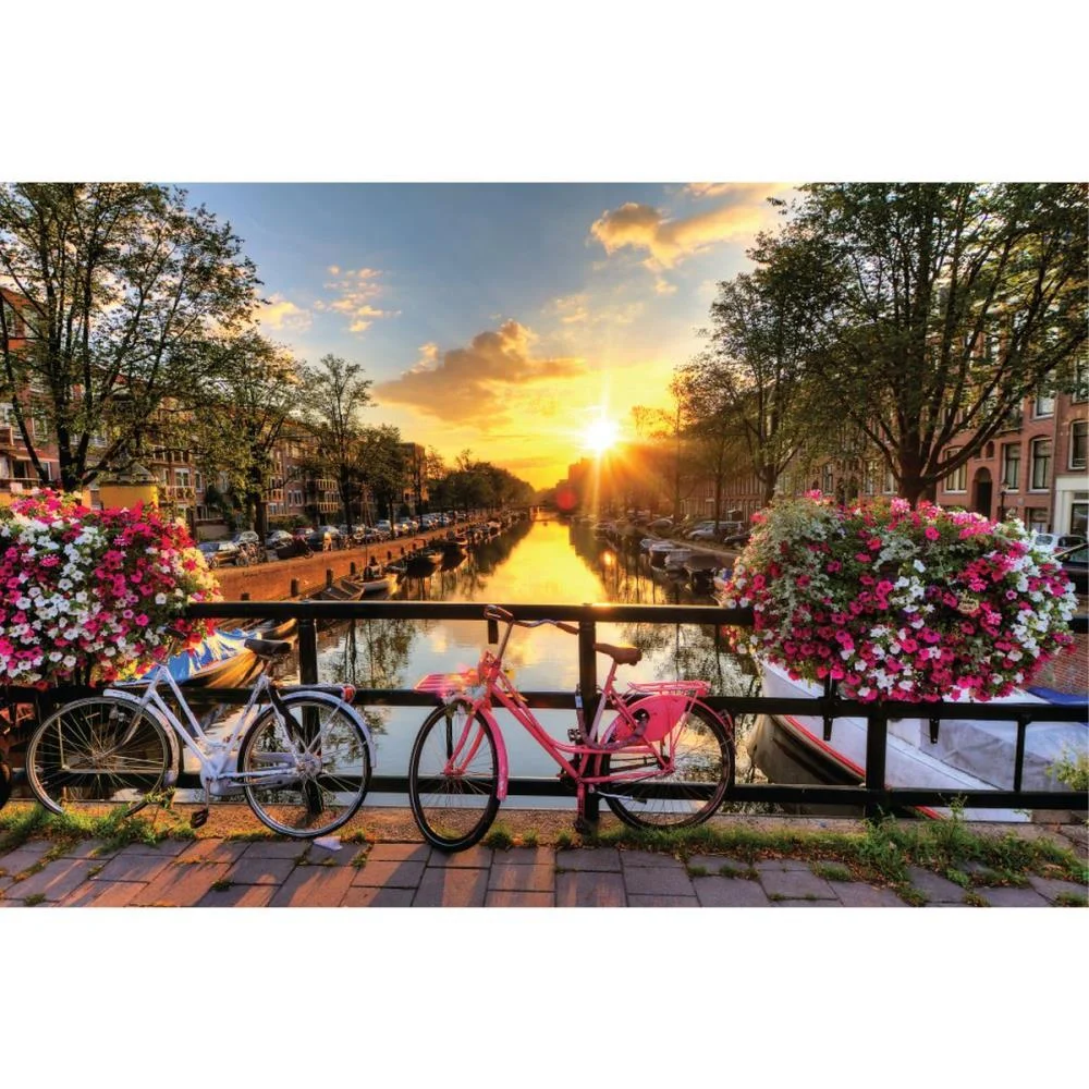 Quebra-Cabeca Cartonado Amsterdam Premium 500Pcs Pais E Filhos - imagem 3