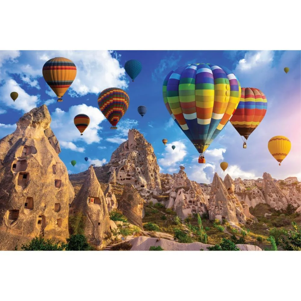 Quebra-Cabeca Cartonado Capadocia Premium 500Pcs Pais E Filhos - imagem 3