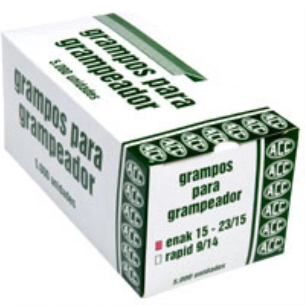 Grampo Para Grampeador 23/15 Galvanizado 5000 Grampos Acc (Caixa) - imagem 3