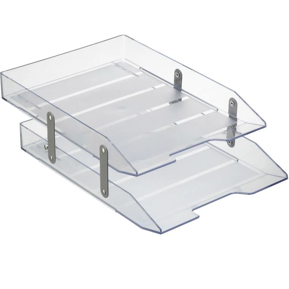 Caixa Correspondencia Dupla Movel Articulavel Cristal Acrimet - imagem 2