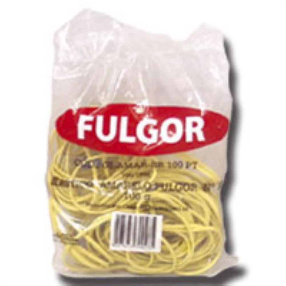 Elastico Amarelo Latex N.18 Pct/ 500G Fulgor (Pacote) - imagem 2