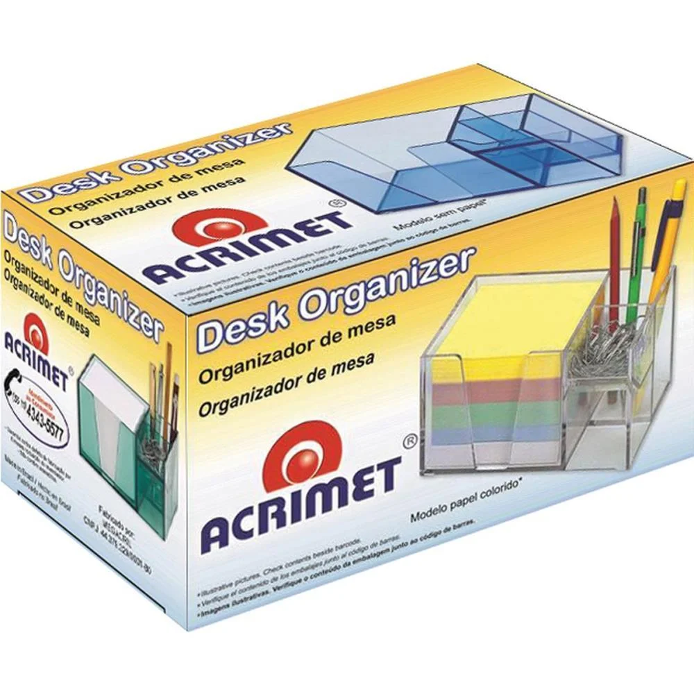 Acessorio Para Mesa Organizador C/Lembr. Fume Acrimet - imagem 3