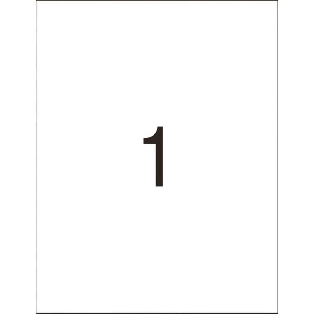 Etiqueta Carta 6185 100 Fls 279,4 X 215,9 Mm Pimaco (Cx.c/100) - imagem 4
