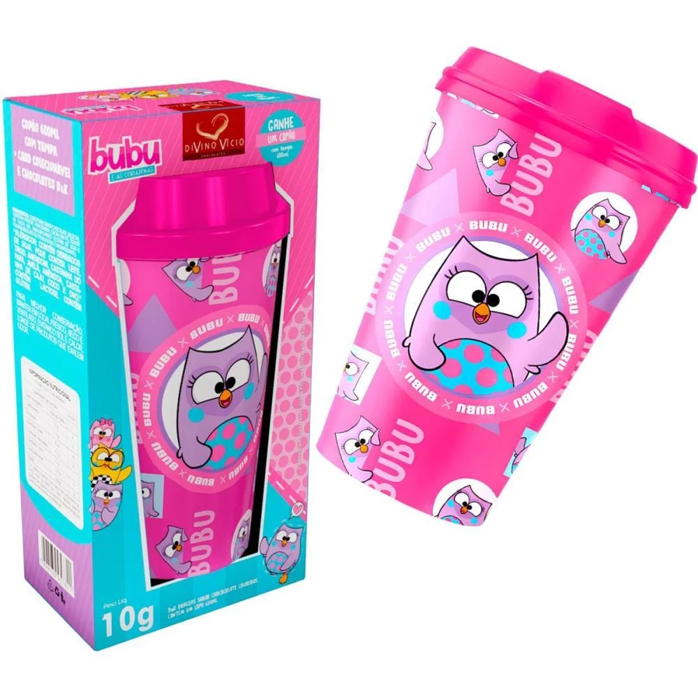 Doce Copao Bubu C/Surpresa 600Ml Divino Kids - imagem 4