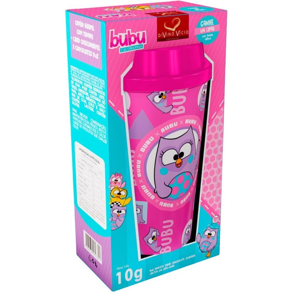 Doce Copao Bubu C/Surpresa 600Ml Divino Kids - imagem 6