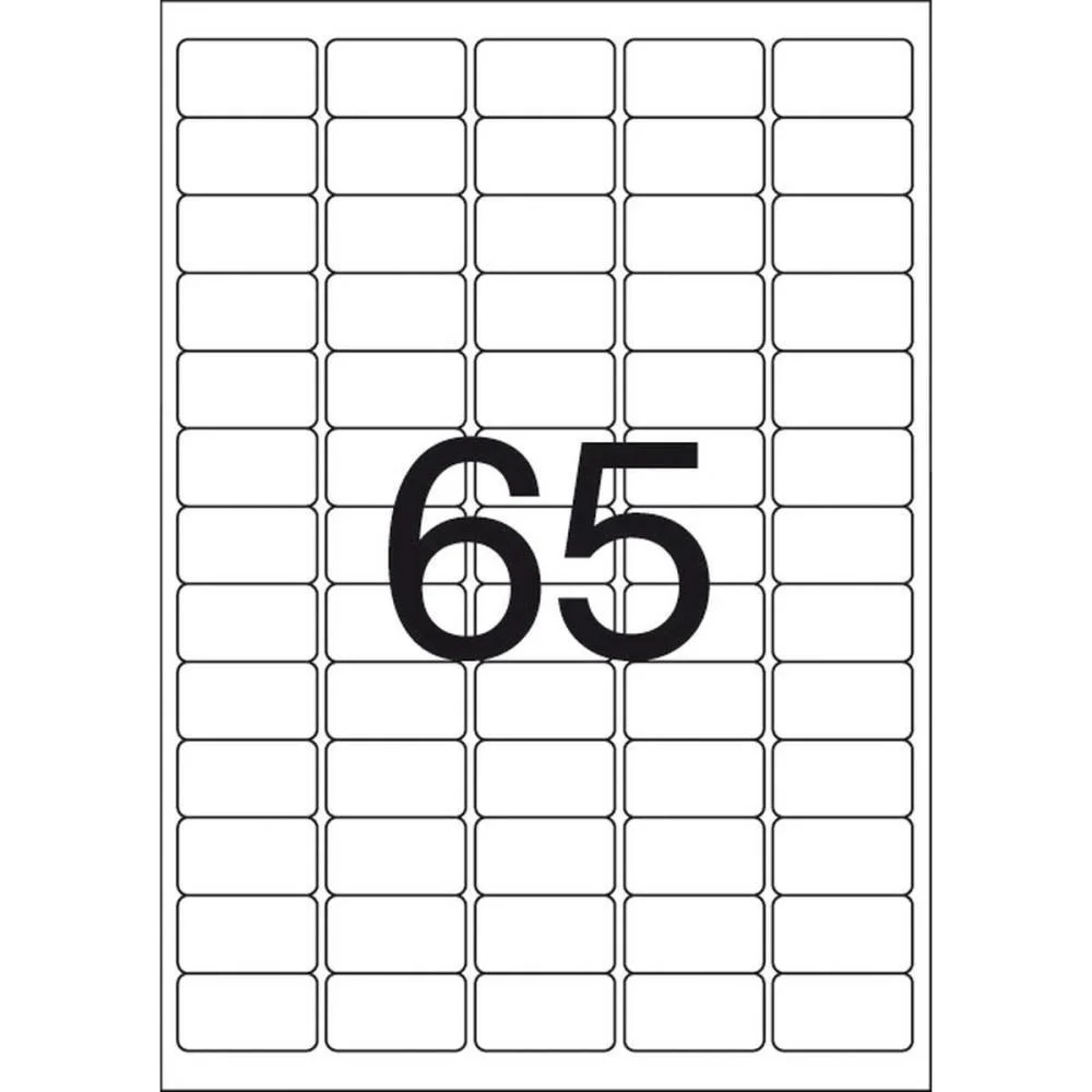 Etiqueta A4 A4251 25 Fls 21,2 X 38,2 Mm Pimaco (Ct.c/1625) - imagem 4