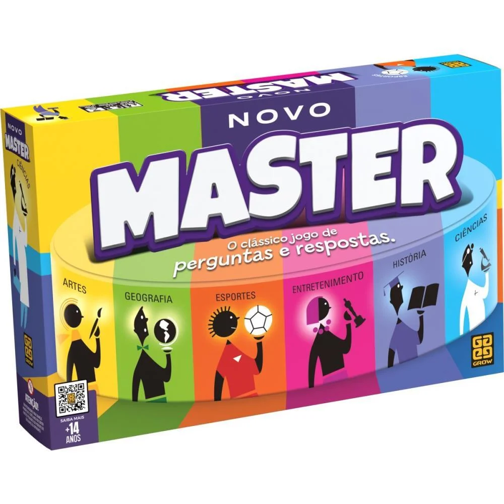 Jogo De Tabuleiro Master Perguntas E Respostas Grow - imagem 3