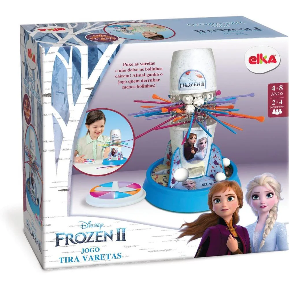 Jogo Diverso Frozen 2 Tira Varetas Elka - imagem 2