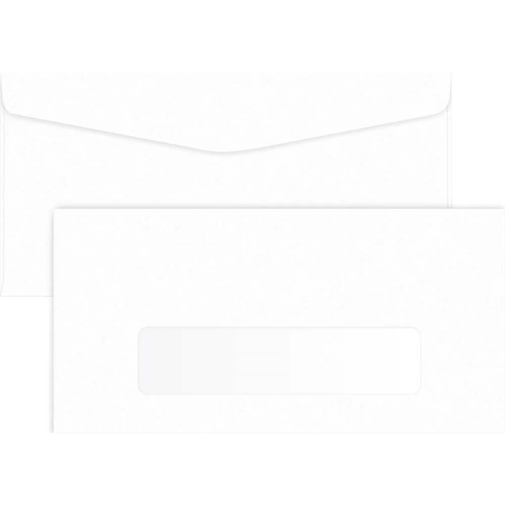 Envelope Oficio 114X229 75G Branco Com Janela Foroni (Cx.c/1000) - imagem 2