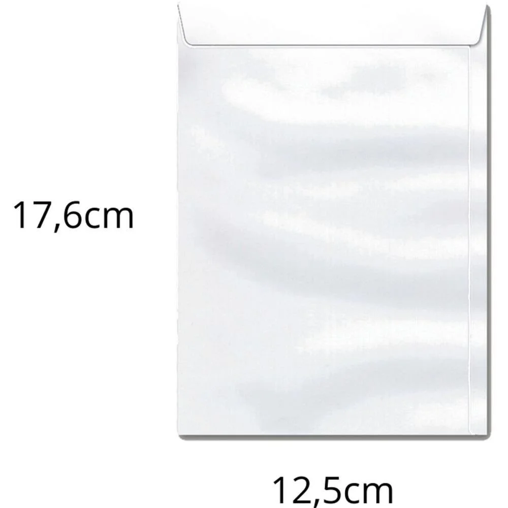 Envelope Saco Branco 125X176 90Grs. Of 18 Scrity (Cx.c/250) - imagem 3