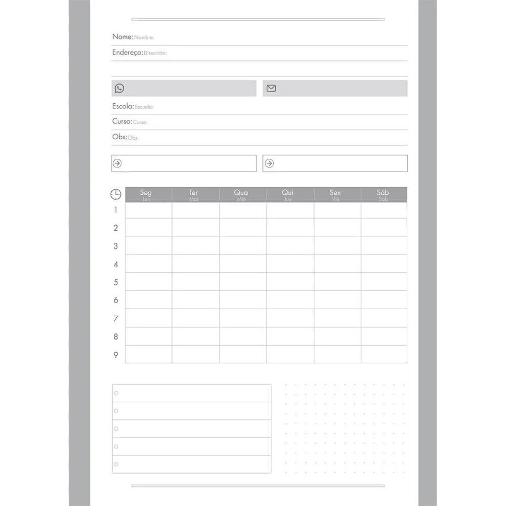 Caderno 01X1 Capa Dura Grip 80Fls. Jandaia (Pct.c/04) - imagem 8