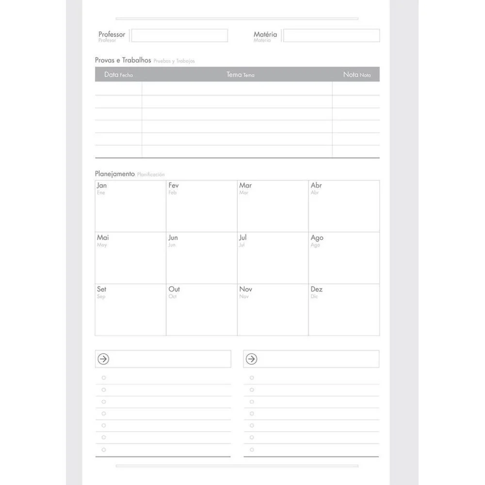 Caderno 01X1 Capa Dura Grip 80Fls. Jandaia (Pct.c/04) - imagem 9