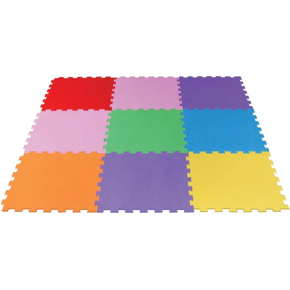 Tatame Color 28X28Cm 5Mm 9 Pecas Evamax (Pacote) - imagem 3