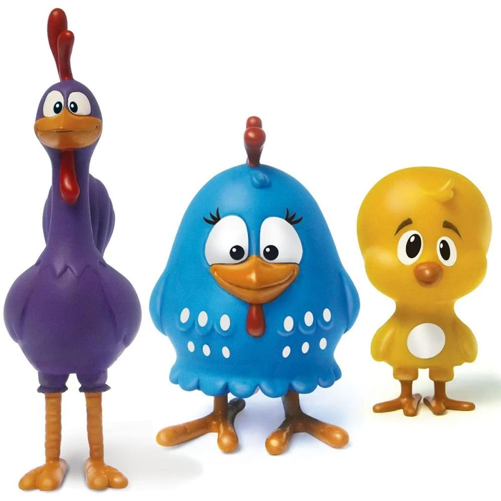 Boneco E Personagem Galinha Pintadinha Familia Elka - imagem 3