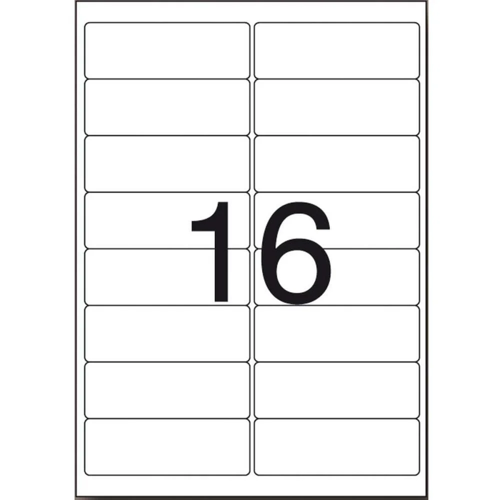 Etiqueta A4 A4362 100 Fls 33,9 X 99,0 Mm Pimaco (Cx.c/1600) - imagem 4