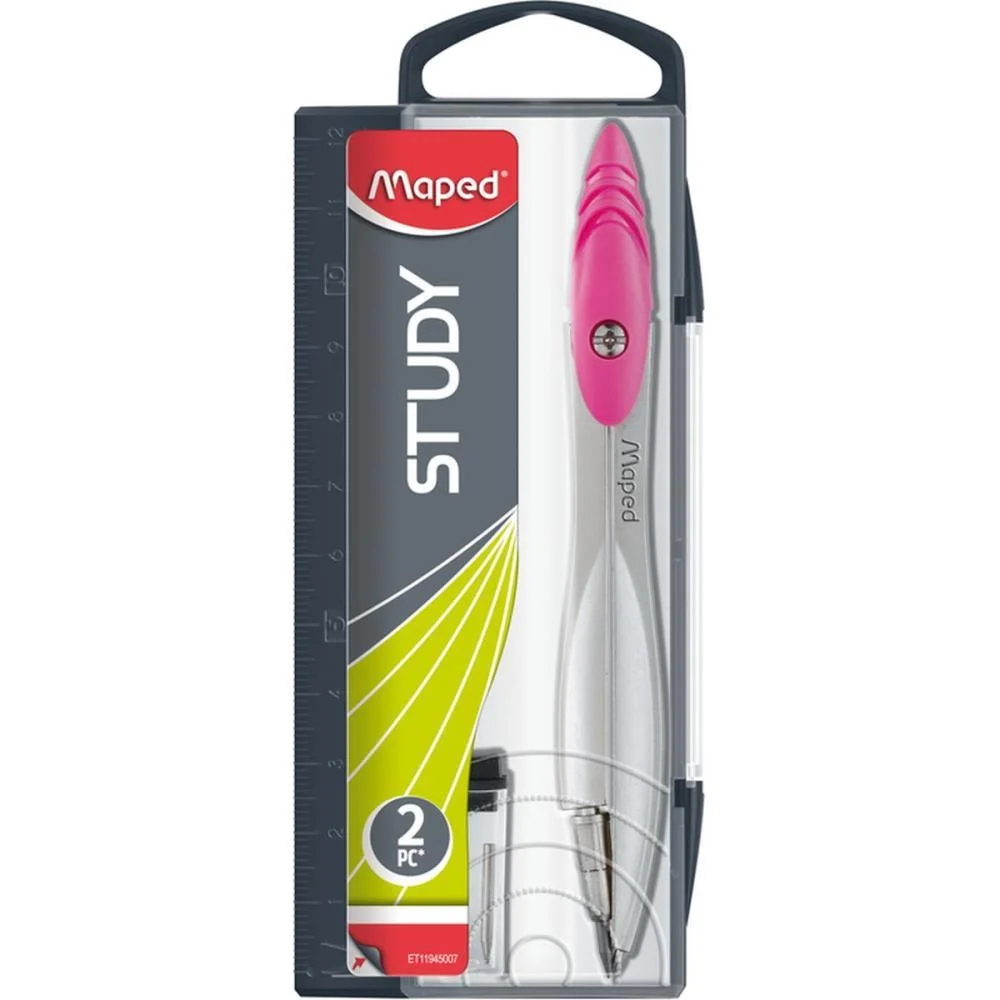 Compasso Study New Design Cinza Metal Maped (Estojo) - imagem 11