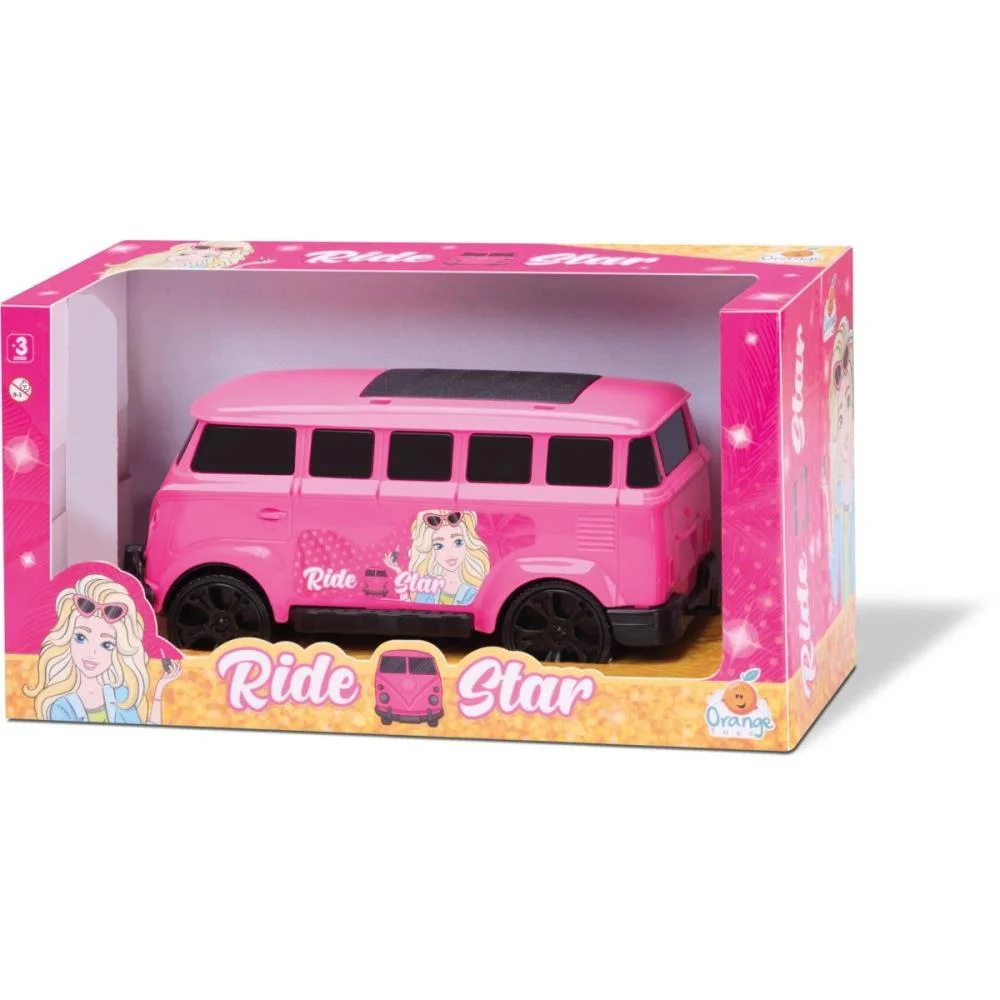 Carrinho Kombi Ride Star Rosa Orange Toys - imagem 3