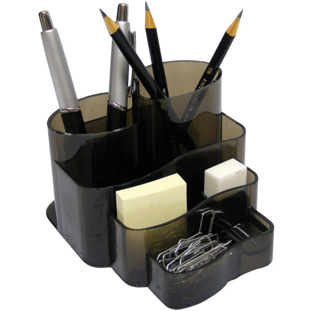 Acessorio Para Mesa Porta Caneta/Clips/Lemb.fume Dello - imagem 4
