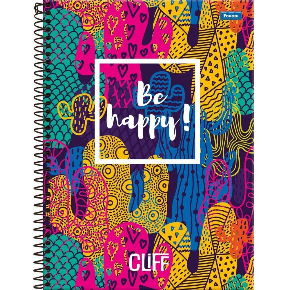 Caderno 20X1 Capa Dura Cliff Feminino 320Fls. Foroni (Pct.c/02) - imagem 7
