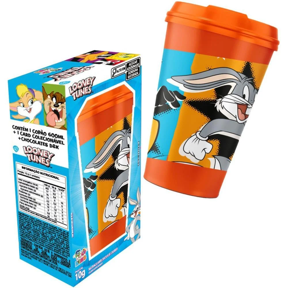 Doce Copao Looney Tunes C/Surp 600M Divino Kids - imagem 4