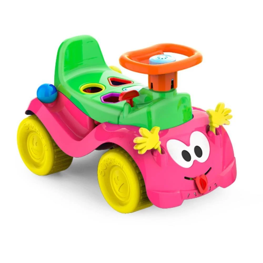 Veiculo Para Bebe Totokinha Bolinha Menina Cardoso Toys - imagem 3
