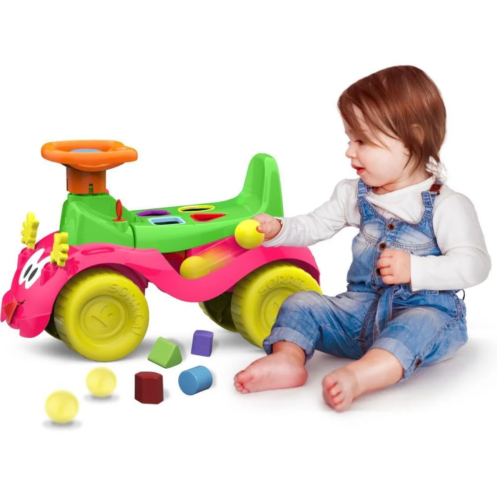 Veiculo Para Bebe Totokinha Bolinha Menina Cardoso Toys - imagem 7