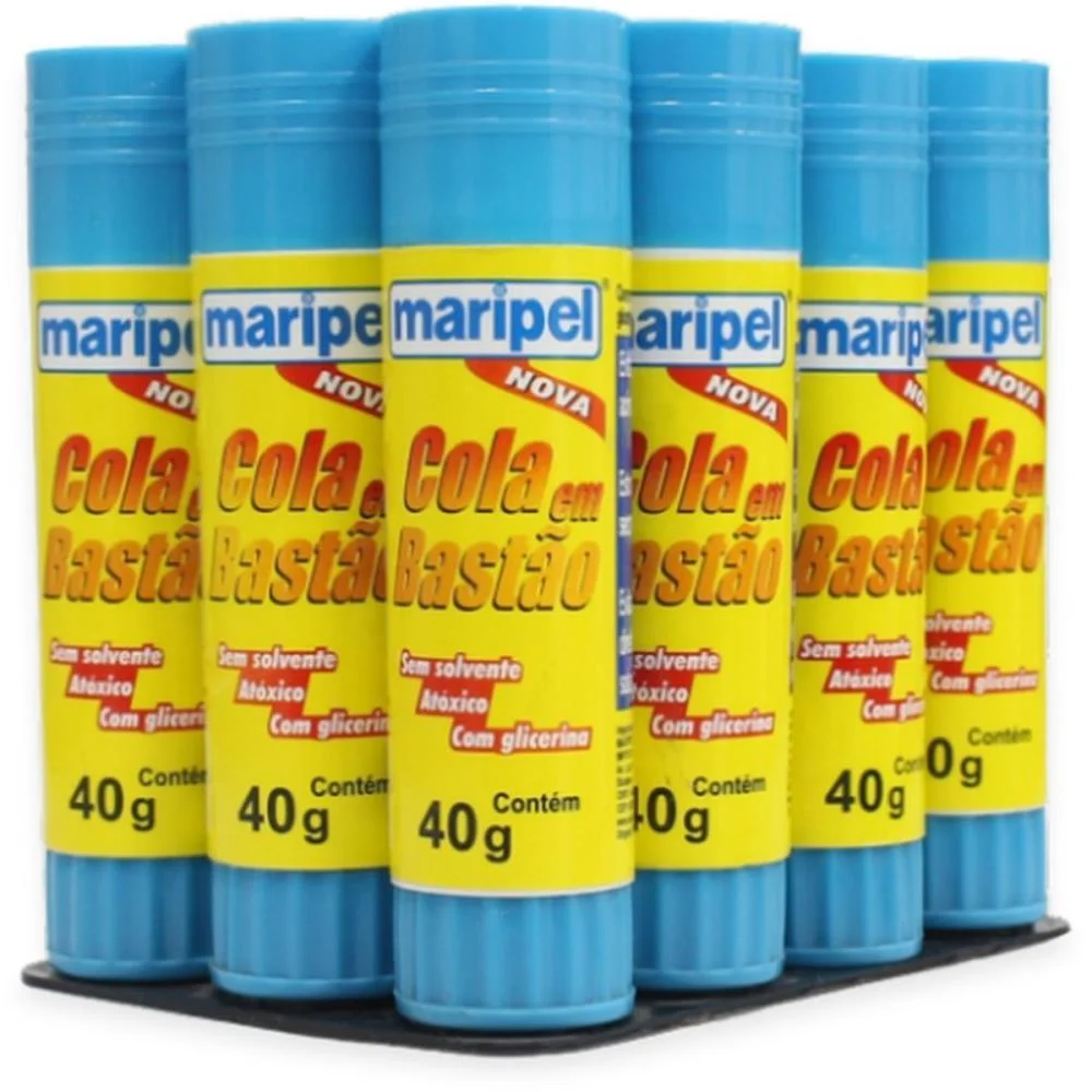 Cola Em Bastao 40G. Maripel C/ 12 Unidades - imagem 2