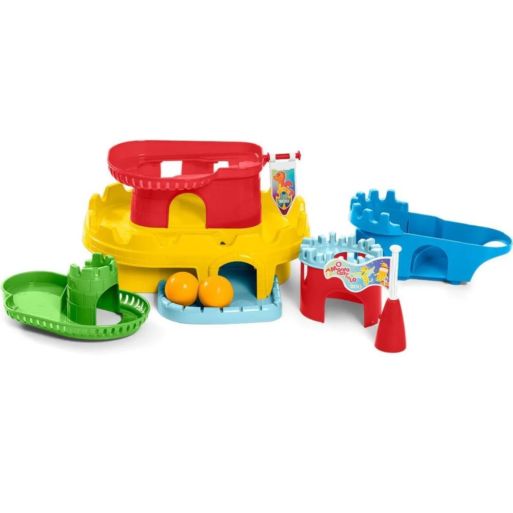 Brinquedo Educativo Monta Castelo C/ Blocos Tateti - imagem 6