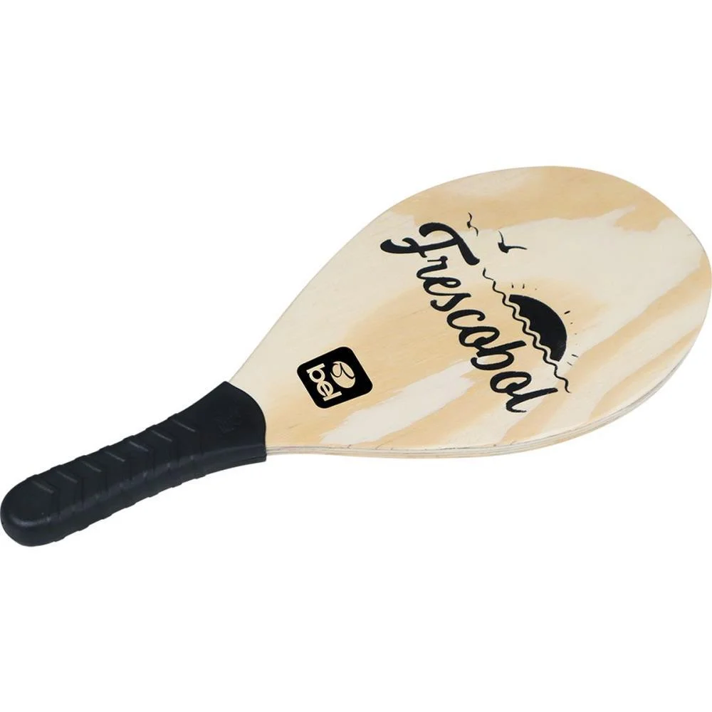 Frescobol Raquete Madeira +Bola Bel (Kit) - imagem 5