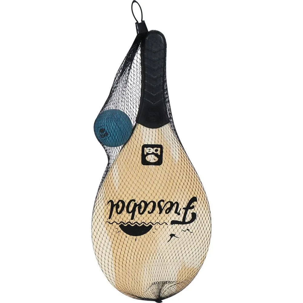 Frescobol Raquete Madeira +Bola Bel (Kit) - imagem 9