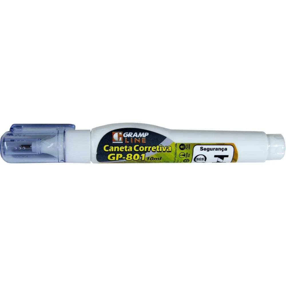 Caneta Corretiva 10Ml Gp-801 Metal Gramp Line (Cx.c/12) - imagem 4