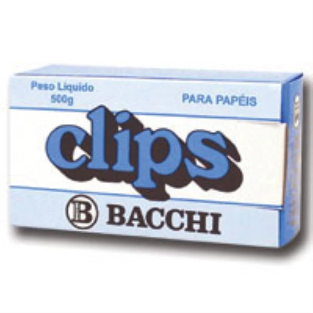 Clipe Galvanizado Aco 10/0 120 Unidades Bacchi (Caixa) - imagem 3