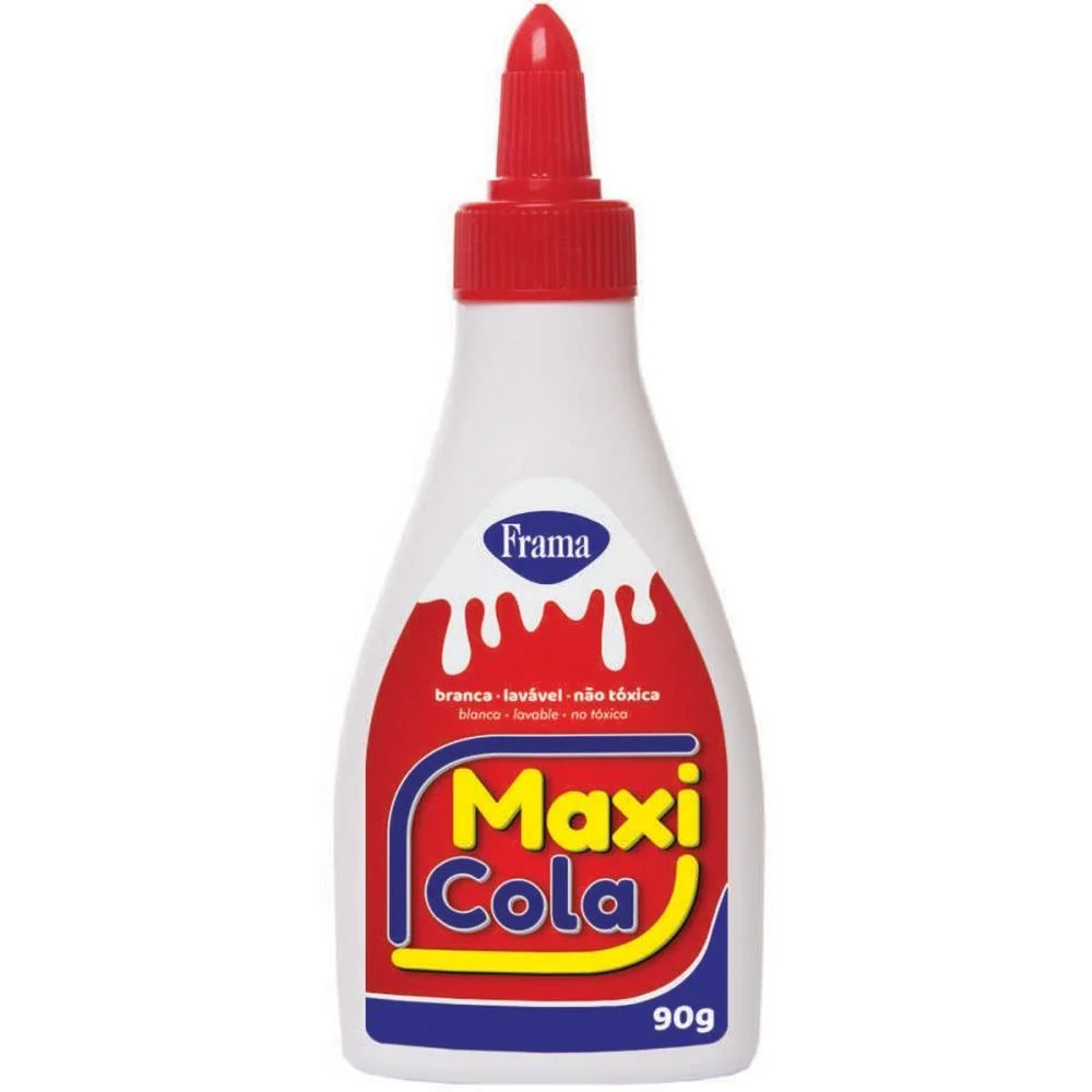 Cola Escolar Maxi Cola 90G Frama (Pct.c/06) - imagem 3