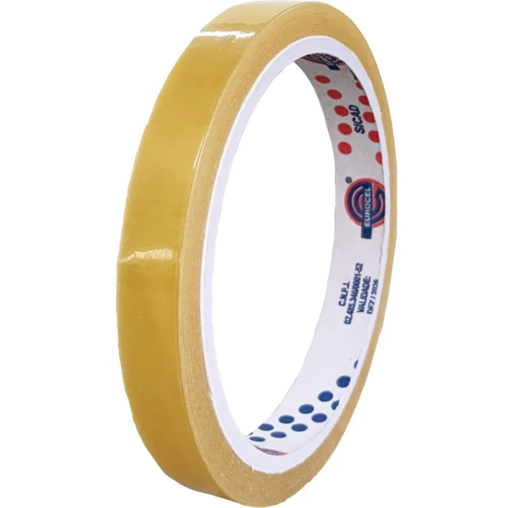 Fita Adesiva Pp 2000 12Mmx40M Transparente Eurocel (Pct.c/10) - imagem 4