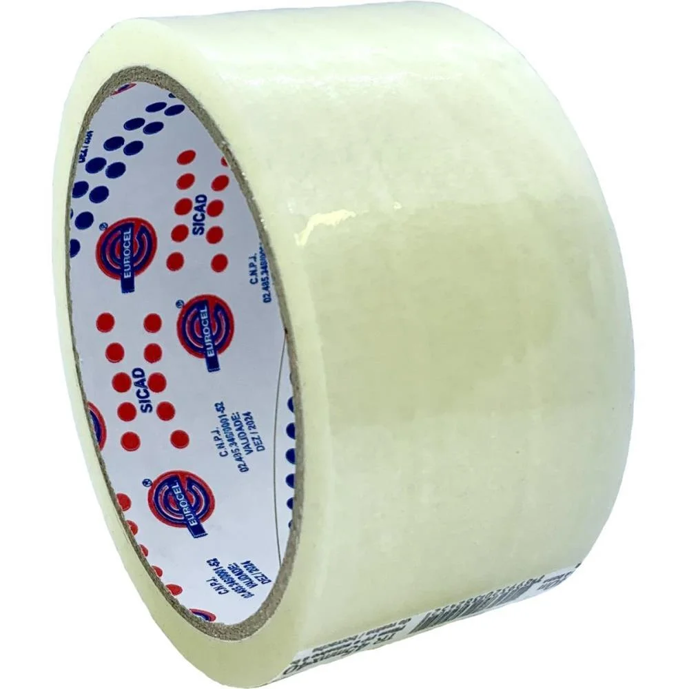 Fita Para Empacotamento Pp 33 45Mmx40M Transparente Eurocel (Pct.c/04) - imagem 5